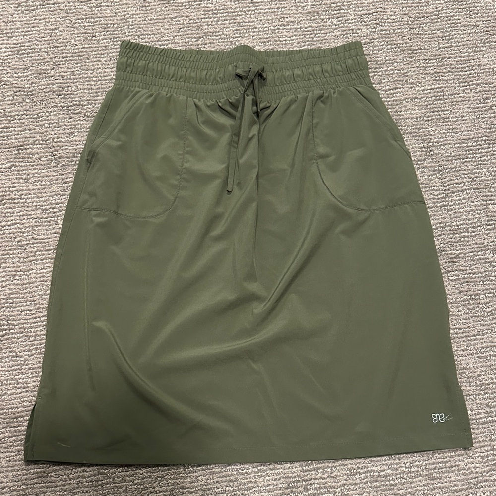 Albion Forest Green Mini Skirt